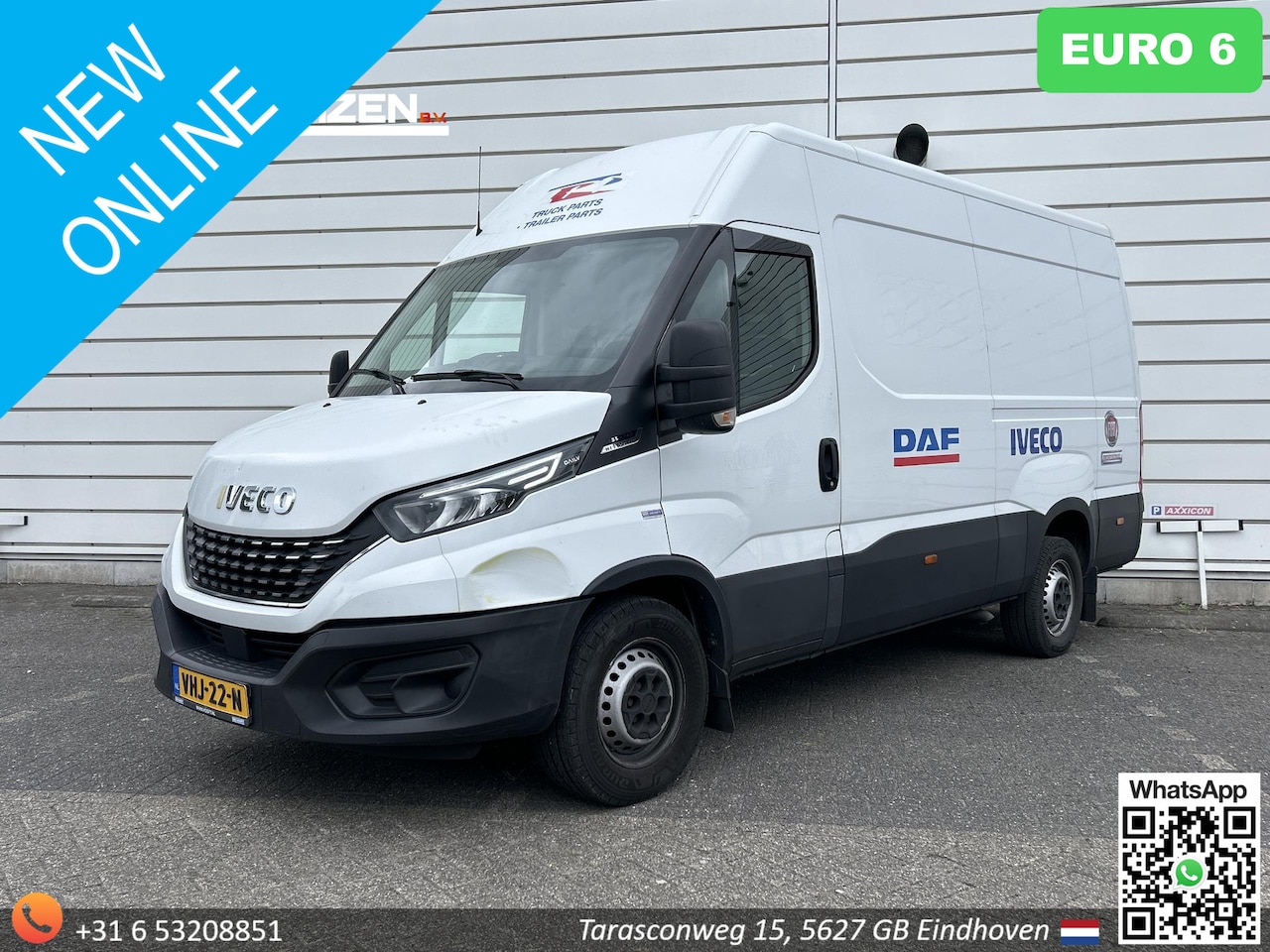 Iveco Daily - 35S14V 2.3 352 H3 L | €10.850,- NETTO! | Euro 6 | Bijrijdersbank | Airco | Cruise | Navi | - AutoWereld.nl