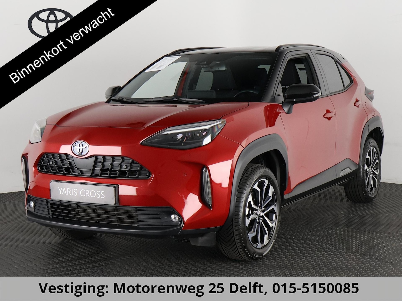 Toyota Yaris Cross - 1.5 HYBRID DYNAMIC BI-TONE AUTOMAAT CARPLAY NAVIGATIE. CAMERA .COMPLEET. GARANTIE TOT 5- 2 - AutoWereld.nl