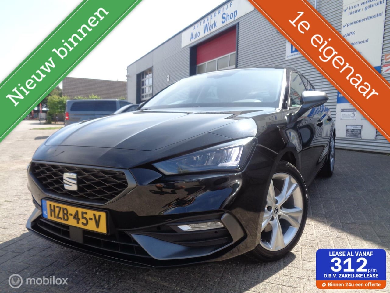 SEAT Leon - 1.0 TSI FR/Airco/Lm velgen/Carplay/PDC/1 st eig/Slechts 50000km - AutoWereld.nl