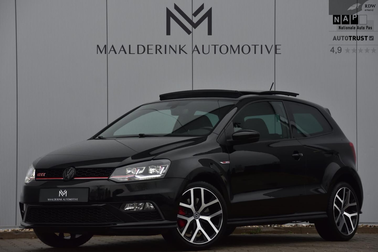 Volkswagen Polo - 1.8 TSI GTI DSG Panodak, Camera, Navi, Stoelverwarming, Led - AutoWereld.nl