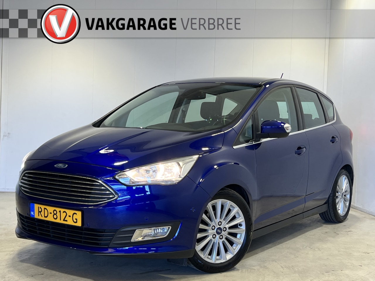 Ford C-Max - 1.0 Titanium | Navigatie/Android/Apple Carplay | LM Velgen 17" | Trekhaak | Verwarmde Voor - AutoWereld.nl