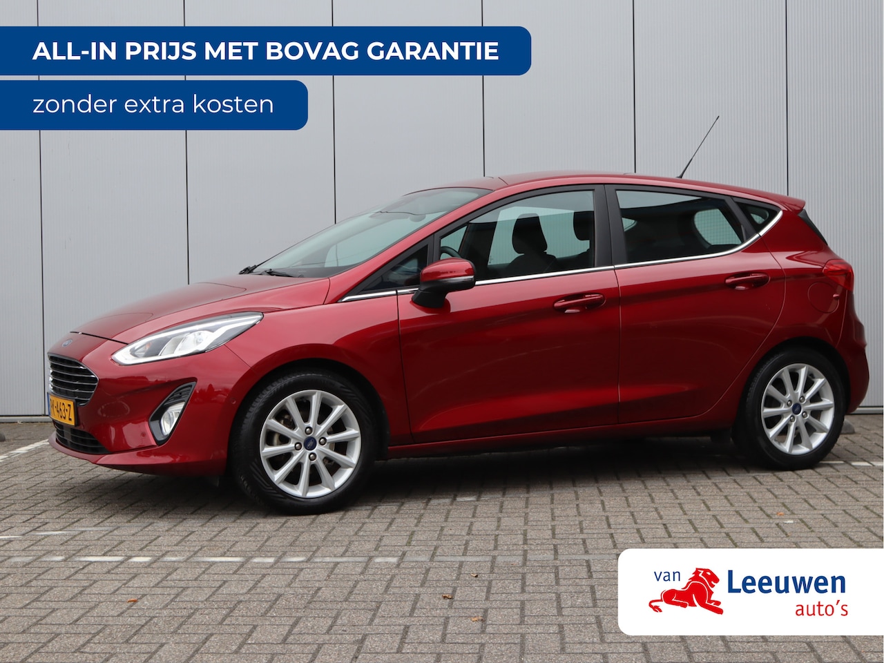 Ford Fiesta - 1.0 EcoBoost Titanium 100pk | B&O | Adaptieve Cruise | Trekhaak - AutoWereld.nl