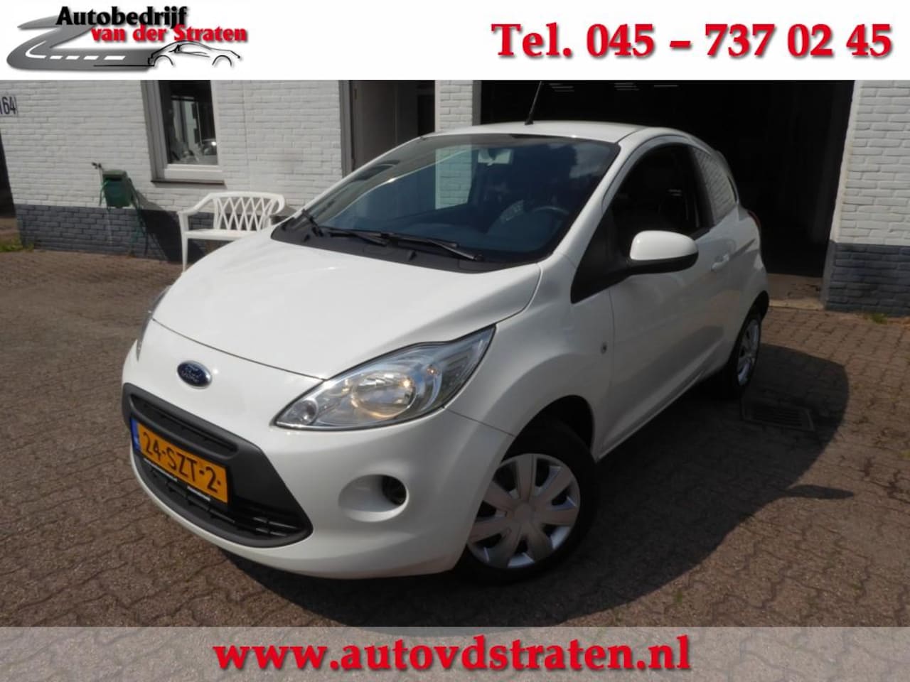 Ford Ka - 1.2 COOLenSOUND/Airco/Elekt. Pakket/Zeer mooi!!! - AutoWereld.nl