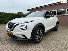 Nissan Juke - 1.0 DIG-T Acenta airco cruise apk 11-7-2027 camera LMV 6 bak touchscreen