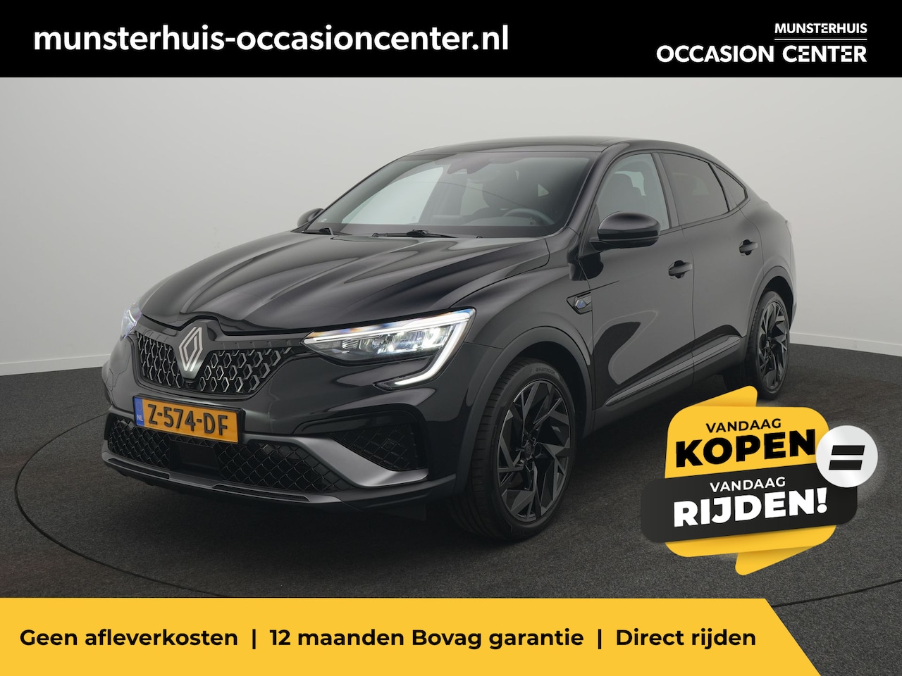 Renault Arkana - 1.6 E-Tech Full Hybrid 145 Esprit Alpine - RIJKLAARPRIJS - Achteruitrijcamera - Stuur- en - AutoWereld.nl