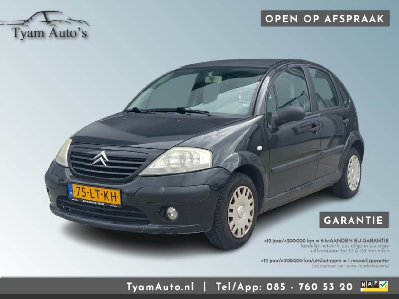 Citroën C3 - 1.4I LIGNE AMBIANCE * APK 06-2026 * AIRCO CRUISE * MEENEEMPRIJS * - AutoWereld.nl