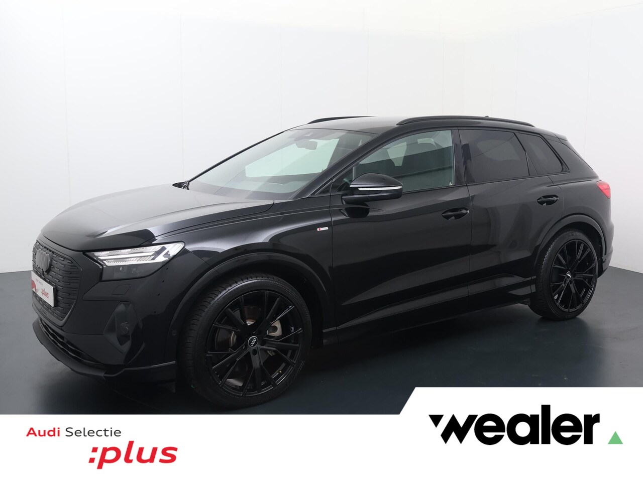 Audi Q4 e-tron - 40 S edition 77 kWh | 204 PK | SoH 93% | Automaat | Multifunctioneel stuurwiel | Cruisecon - AutoWereld.nl