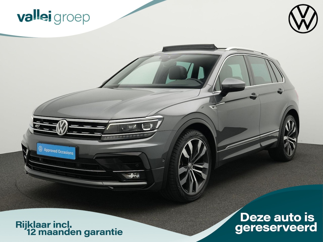 Volkswagen Tiguan - 2.0 TSI 190 pk DSG 4Motion Highline Business R / R-Line | Panoramadak | Trekhaak | Leder | - AutoWereld.nl