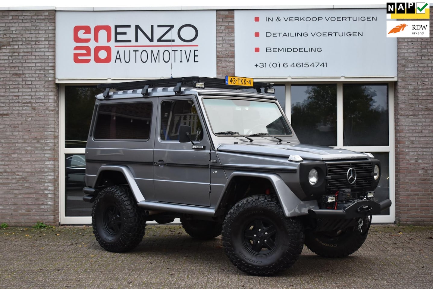 Mercedes-Benz G-klasse - 500 4x4 Youngtimer Trekhaak - AutoWereld.nl