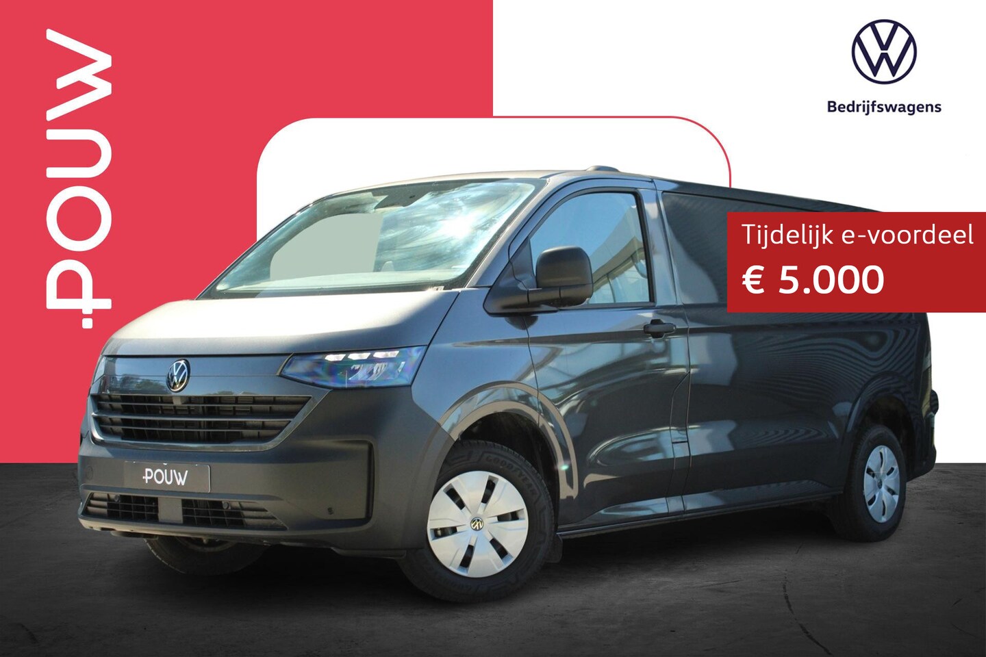 Volkswagen e-Transporter - Bedrijfswagens 34 L2H1 218pk Life 64 kWh | Trekhaak | Voorruitverwarming - AutoWereld.nl