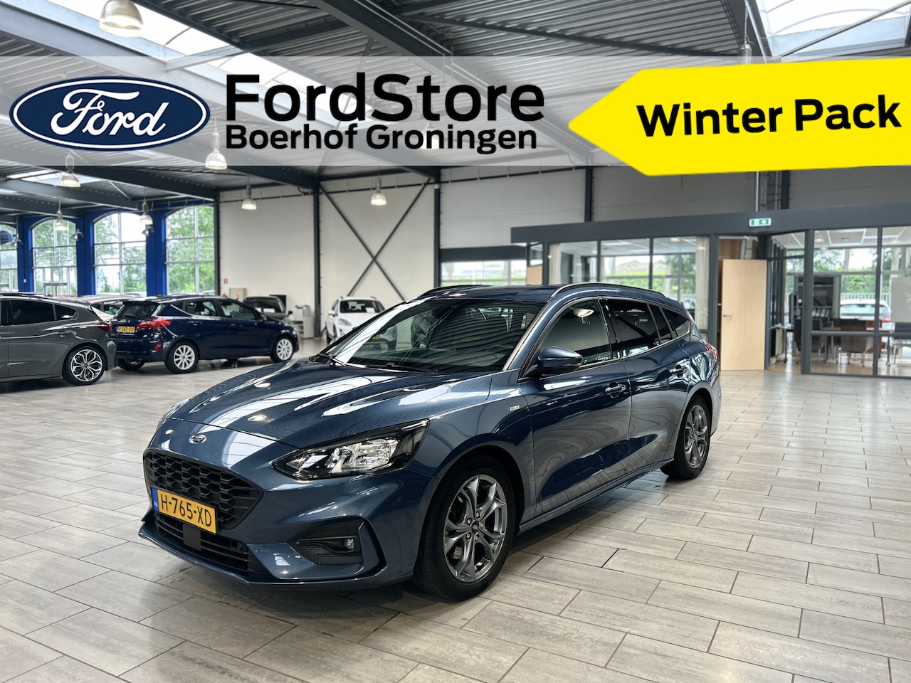 Ford Focus Wagon - EcoBoost 125 pk ST Line | Winter Pack | LED | Adapt. cruise | El. a. klep | Keyless entry - AutoWereld.nl