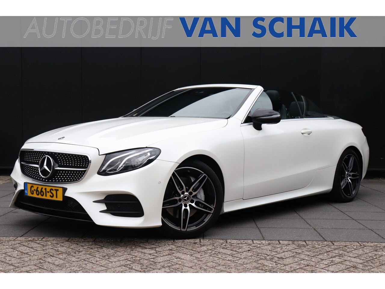 Mercedes-Benz E-klasse Cabrio - 200 25th Ann.Edit. AUT | AMG-LINE | WIDE-SCREEN | AIR-SCARF| LEDER - AutoWereld.nl