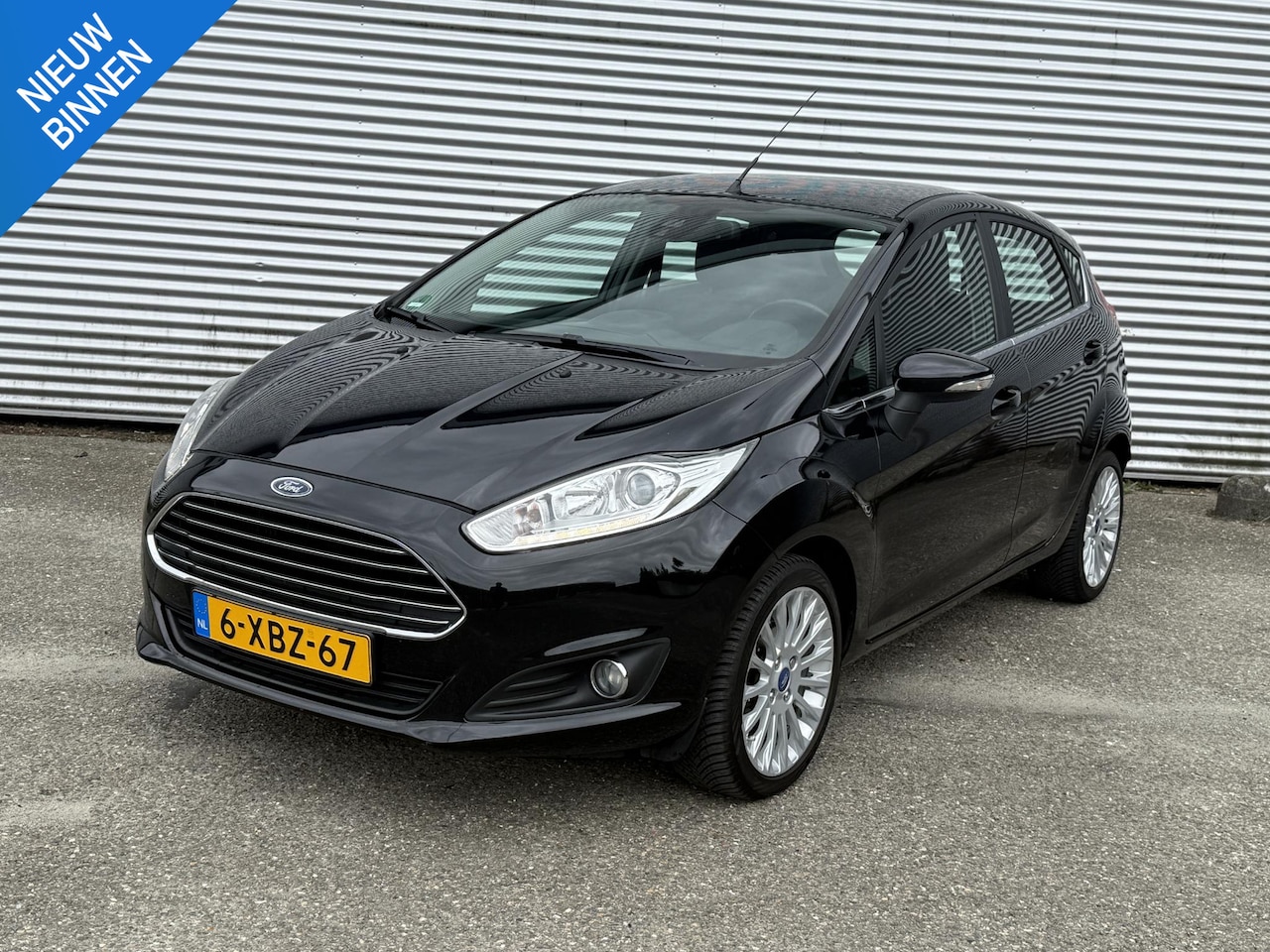 Ford Fiesta - 1.0 EcoBoost Titanium Ecc airco navi - AutoWereld.nl