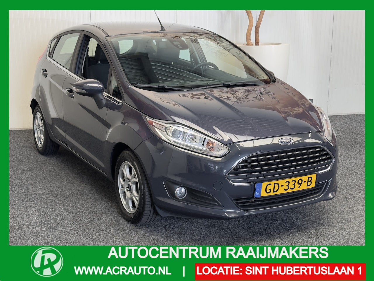 Ford Fiesta - 1.5 TDCi TITANIUM LEASE NAVIGATIE CRUISE CONTROL CLIMATE CONTROL BLUETOOTH TELEFOON VOORRU - AutoWereld.nl