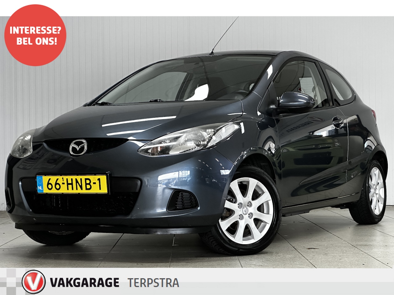 Mazda 2 - 1.3 S-VT Touring/ Trekhaak!/ Stoelverw!/ Airco/ Multi.Stuur/ Elek.Pakket/ Isofix/ Metallic - AutoWereld.nl