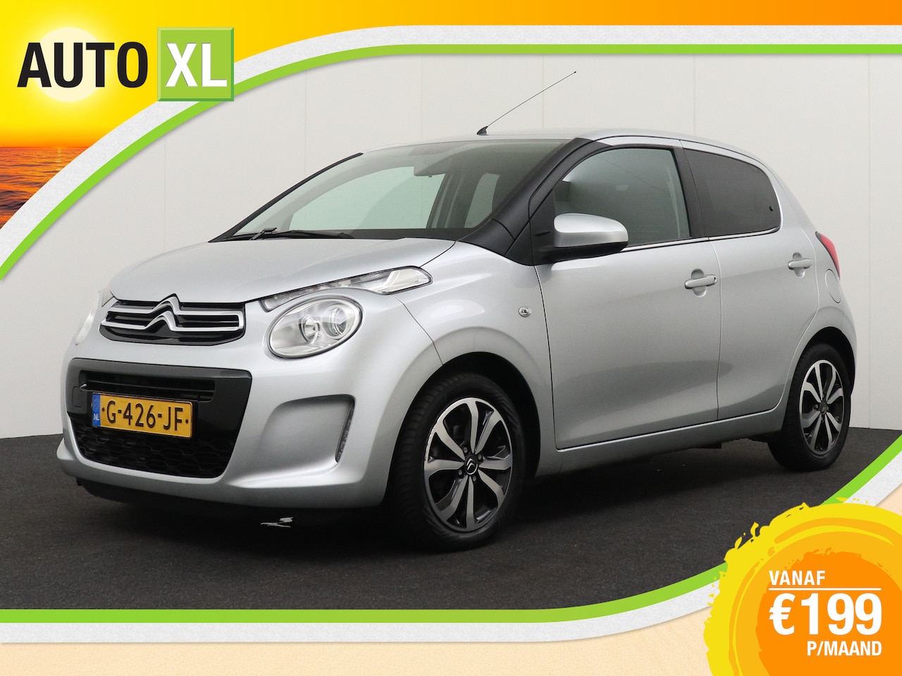 Citroën C1 - 1.0 VTi Shine : Pack-Comfort Plus Camera Carplay Climate 15' LMV - AutoWereld.nl