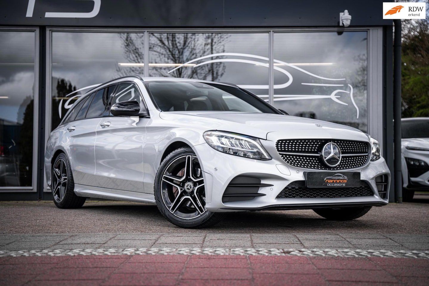 Mercedes-Benz C-klasse Estate - 200 Business Solution AMG Plus Upgrade Edition|Digital cockpit|Carplay|Camera|Leder|LED| - AutoWereld.nl