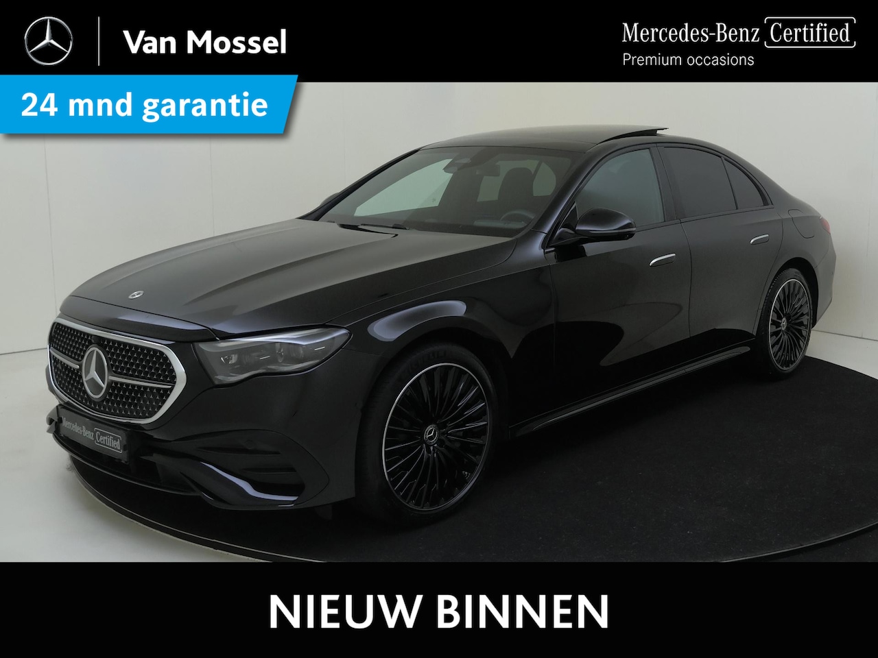 Mercedes-Benz E-klasse - 400 e 4MATIC AMG-Line / Stoelverwarming / 360Graden-Camera  / Panaroma-schuifdak / Memory- - AutoWereld.nl