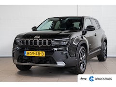 Jeep Avenger - Summit 54 kWh | Adaptieve Cruise Controle | Elek. Kofferklep | Camera | Navigatie | Parkee