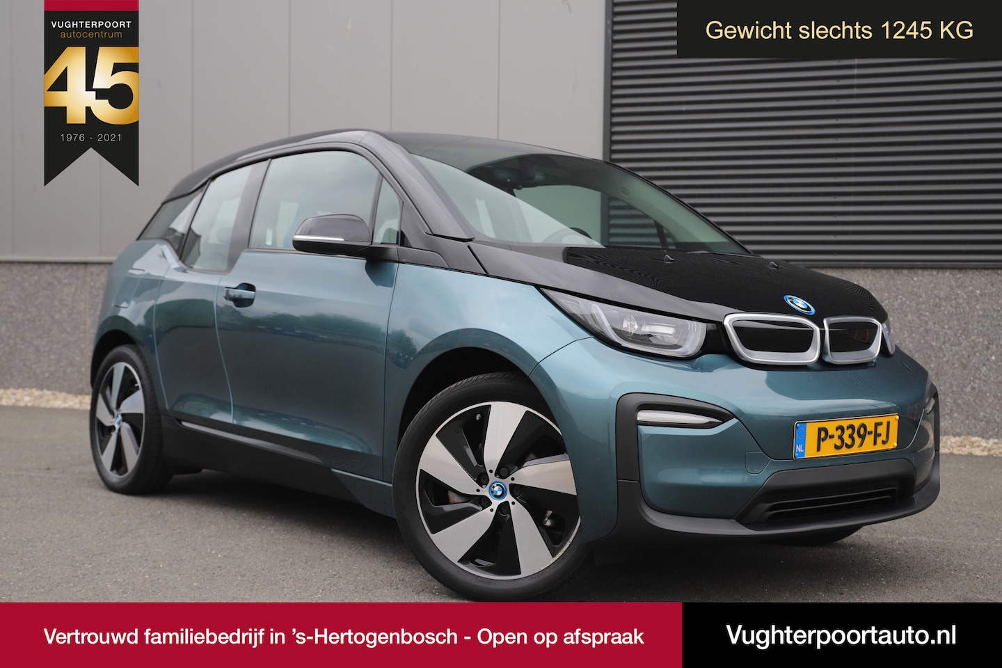 BMW i3 - 120ah/ 42kw Executive/Mountain Ridge blue/2022/Led/W-pomp/Cruise/3-fase - AutoWereld.nl