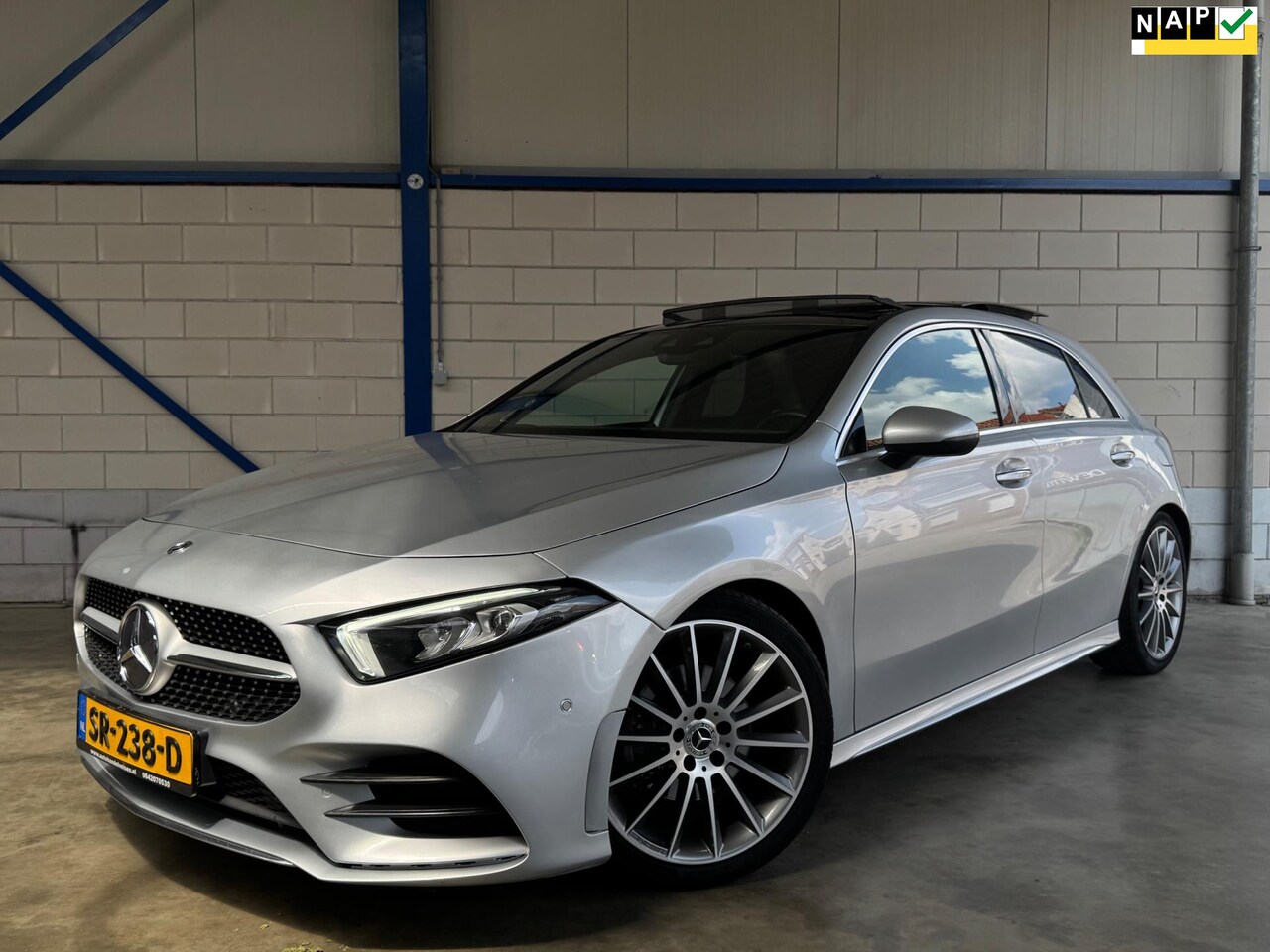 Mercedes-Benz A-klasse - 200 AMG 163 PK PANO|HEAD-UP|BURMESTER VOL - AutoWereld.nl
