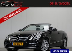 Mercedes-Benz E-klasse Cabrio - 250 CGI Elegance 204 PK XENON LEER NAVI CLIMA PDC CRUISE etc