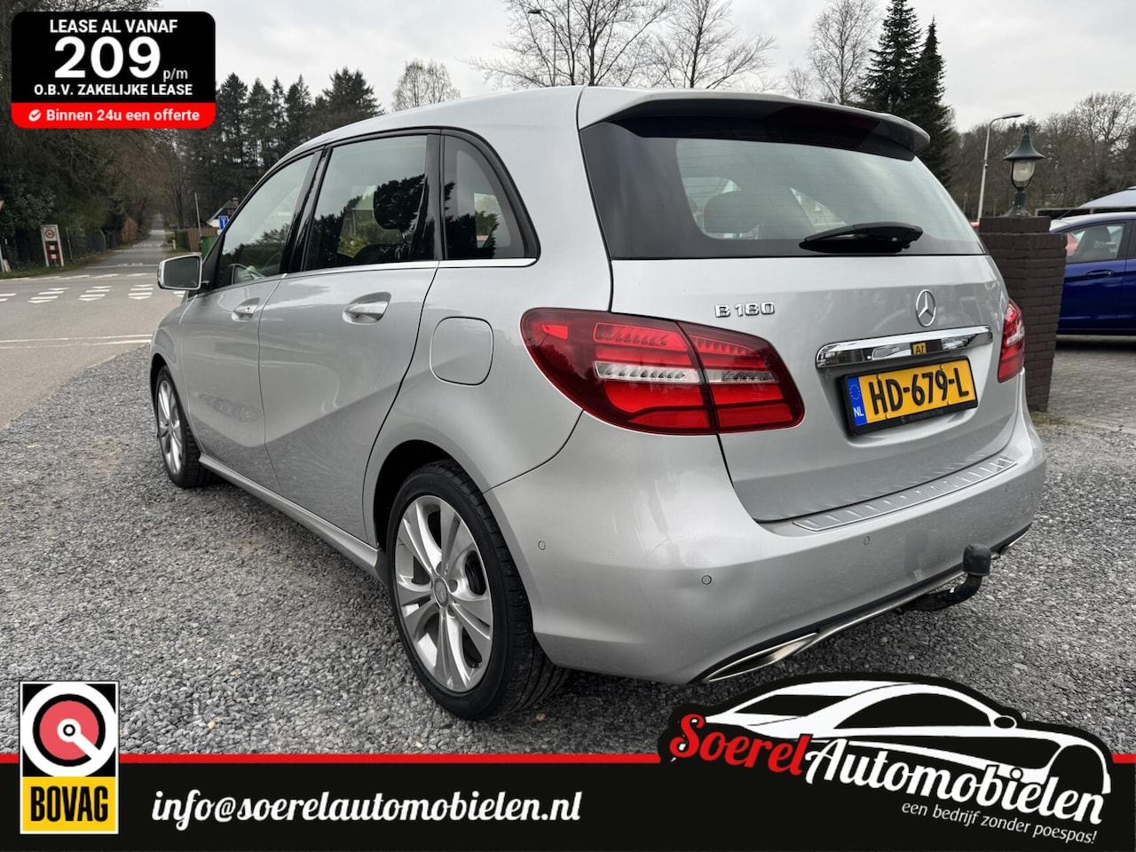 Mercedes-Benz B-klasse - 180 Ambition 180 Ambition,navi,airco,half leer HOGE INSTAP - AutoWereld.nl