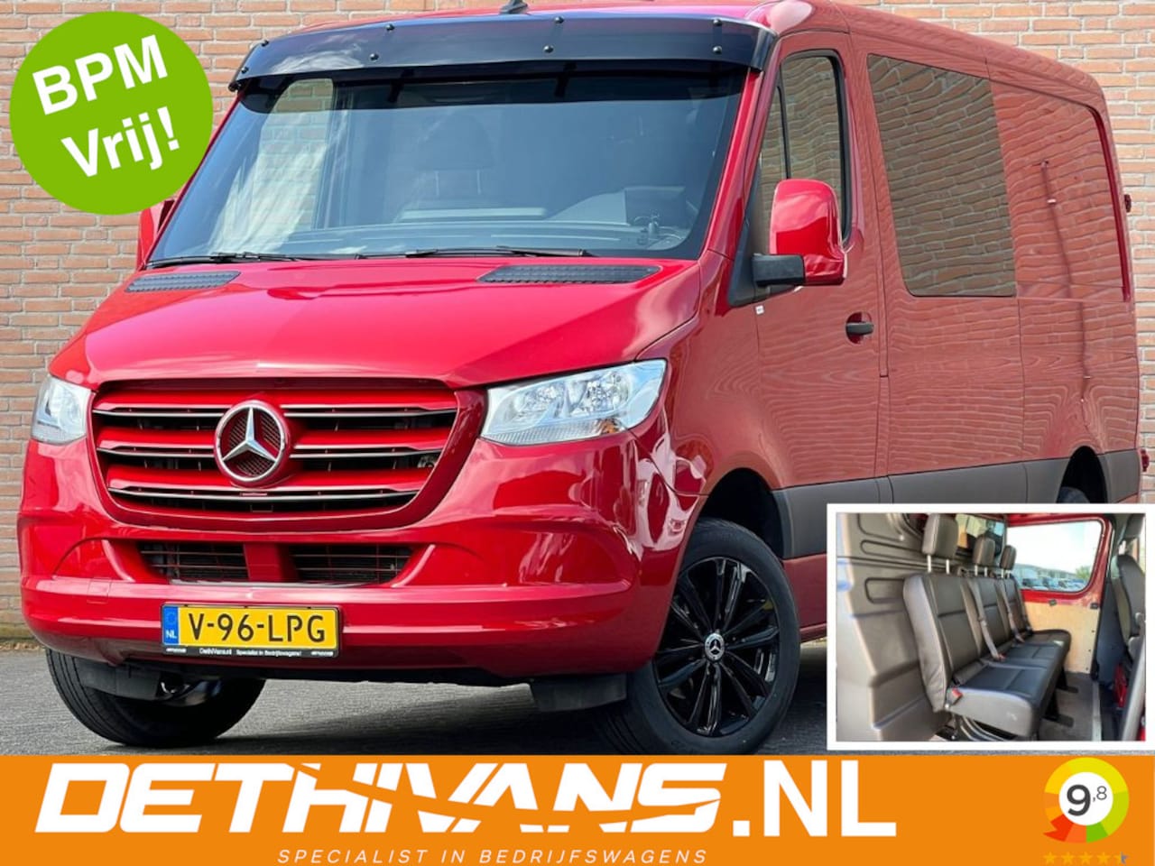 Mercedes-Benz Sprinter - 317CDI 170PK Dubbelcabine L2H1 / DAB+ / Airconditioning / Euro6 - AutoWereld.nl