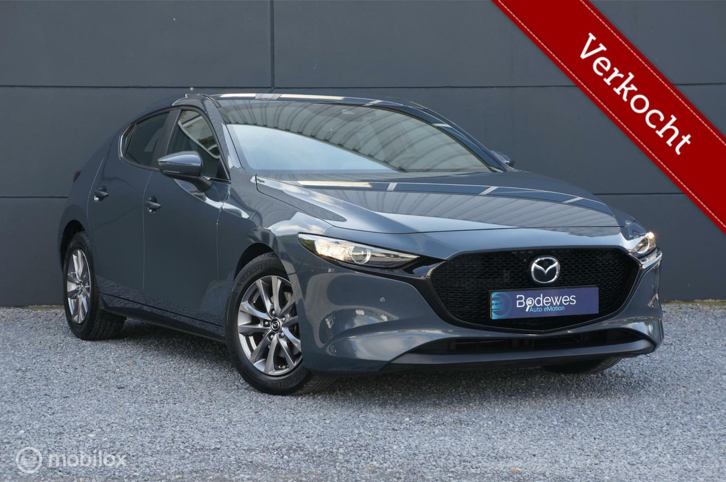Mazda 3 - 2.0 e-SkyActiv-G M Hybrid 122 Comfort Bose Leder ! - AutoWereld.nl