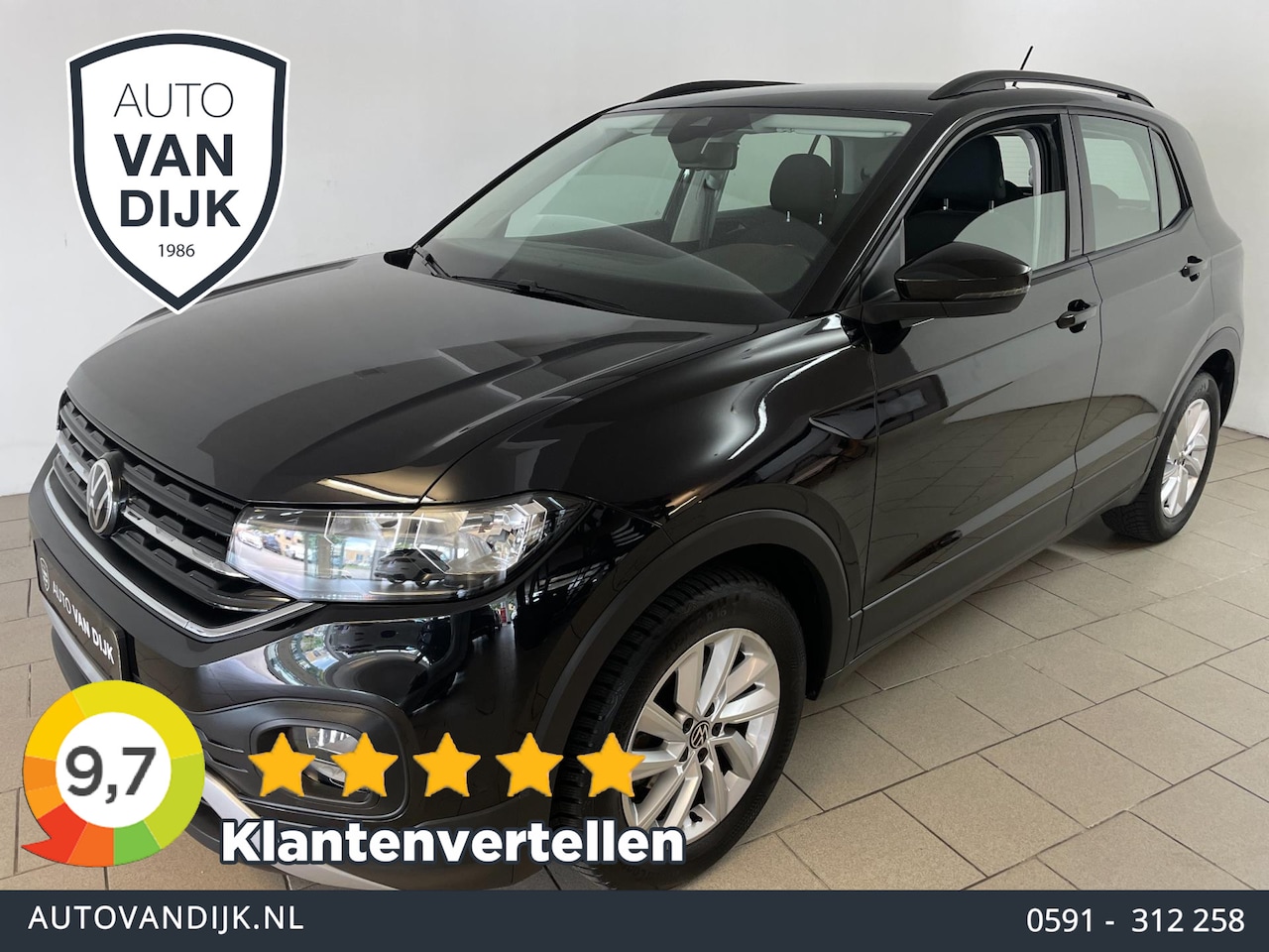 Volkswagen T-Cross - 1.0 TSI Life 110PK AUTOMAAT AIRCO CLIMA NAVI CRUISE APPLE CARPLAY 1STE EIG NIEUWSTAAT - AutoWereld.nl