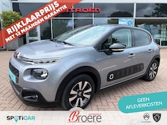 Citroën C3 - 1.2 Turbo 110pk EAT6 Automaat Shine | Panoramadak, parkeersensoren, navigatie via apple ca