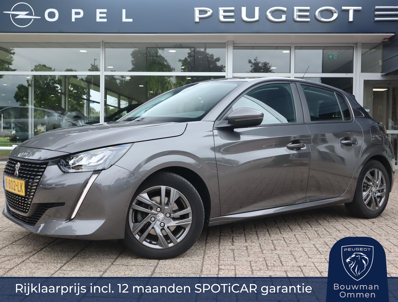 Peugeot 208 - Active Pack PureTech turbo 100PK, Rijklaarprijs, Navigatie Parkeersensoren Achter LED verl - AutoWereld.nl