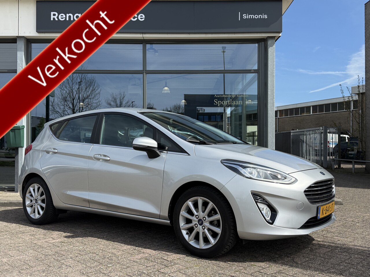 Ford Fiesta - 1.0 EcoBoost Titanium Navi - Stoel + Stuur verwarming + P. sensoren - AutoWereld.nl
