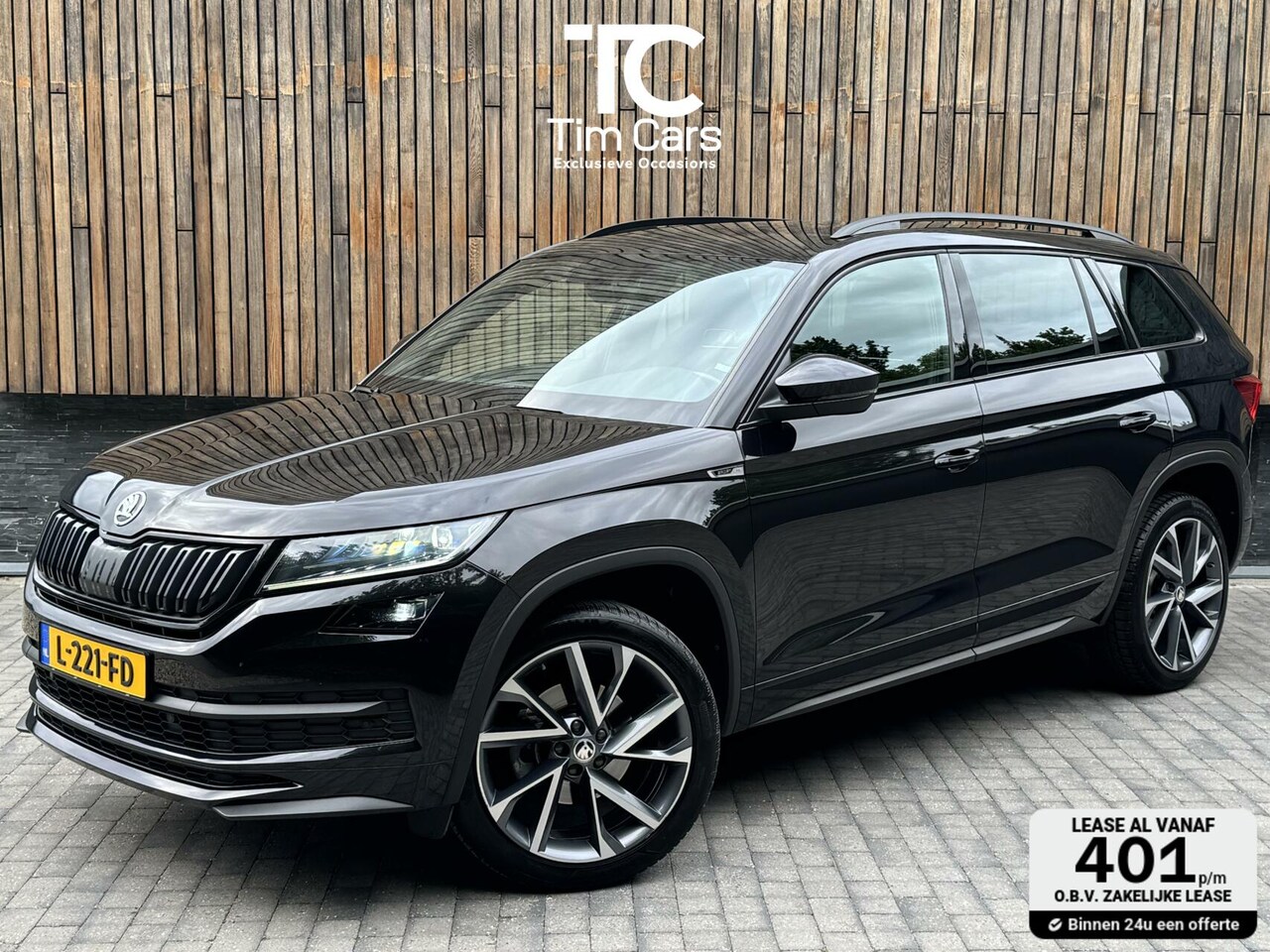 Skoda Kodiaq - 1.5 TSI Sportline Automaat | Trekhaak uitklapbaar | Navigatiesysteem | Stoelverwarming | S - AutoWereld.nl