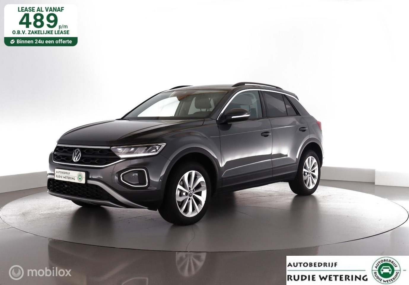 Volkswagen T-Roc - 1.5 TSI 150pk Automaat Business led|nav|cam|dab|tel|ecc|acc|lmv17 - AutoWereld.nl