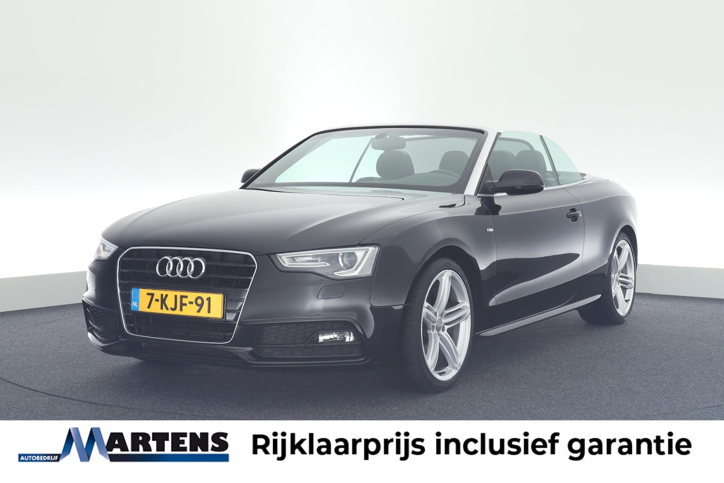 Audi A5 Cabriolet - 1.8 TFSI 170pk 2x S-Line Nekverwarming Trekhaak Leder Stoelverwarming Navigatie - AutoWereld.nl