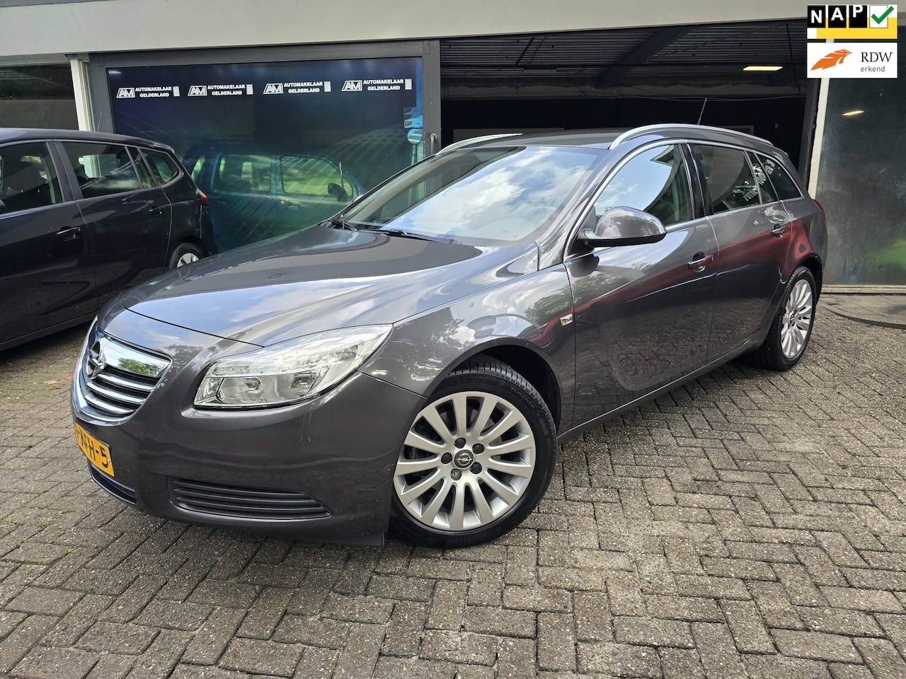 Opel Insignia Sports Tourer - 1.6 T Edition | 2E EIGENAAR | 12MND GARANTIE | NW APK |LEDER| CRUISE | TREKHAAK | - AutoWereld.nl