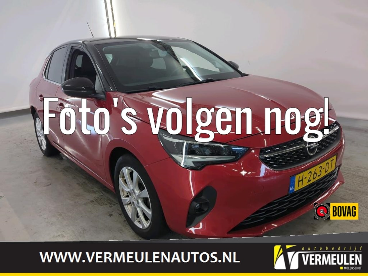 Opel Corsa - 1.2 Turbo 100PK Elegance Automaat + 16"/ Navi/ Clima/ LED/ CarPlay/ NL auto - AutoWereld.nl