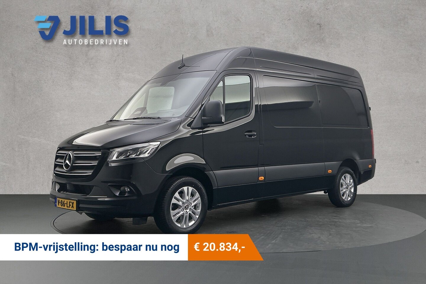 Mercedes-Benz Sprinter - 319 1.9 CDI L2H2 RWD Automaat | Adaptief cruise control | LED | Navigatie | Stoelverwarmin - AutoWereld.nl