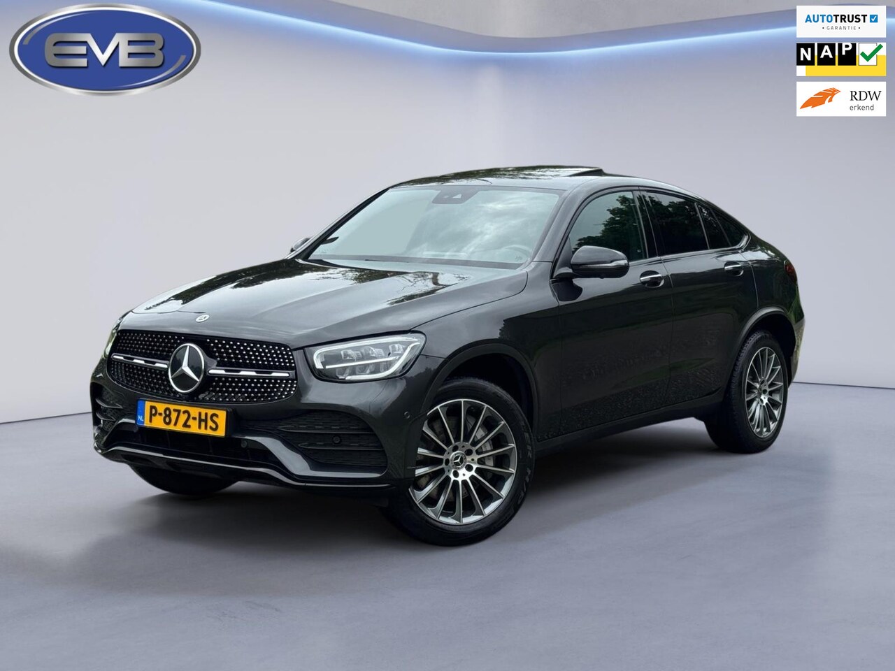 Mercedes-Benz GLC-klasse Coupé - 300e 4MATIC Business Solution AMG 300e 4MATIC Business Solution AMG, schuifdak, eerste eigenaar, NL auto met nap - AutoWereld.nl
