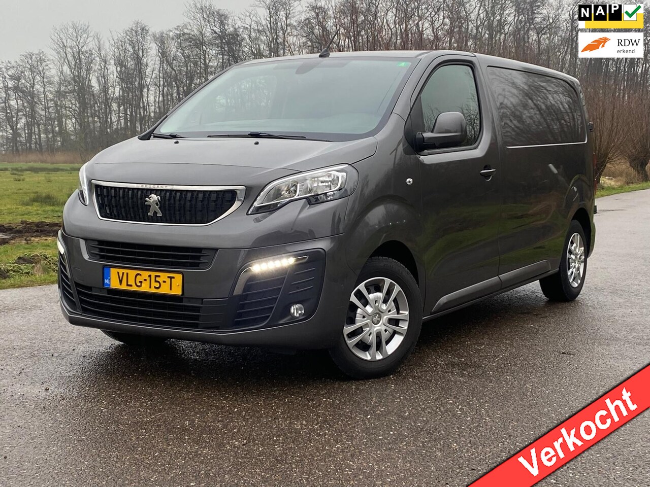 Peugeot Expert - 2.0 BlueHDI 120 St Asphalt / Automaat / Prijs Ex BTW / 1e Eigenaar / 3 Zits / 360 Camera / - AutoWereld.nl