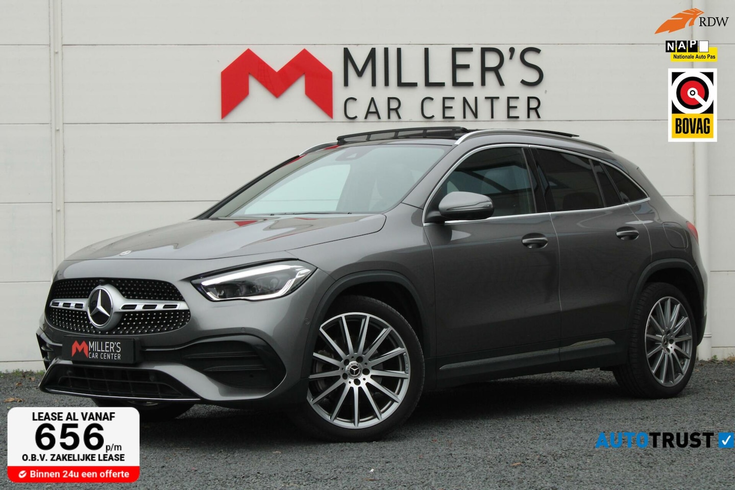 Mercedes-Benz GLA-Klasse - 250e AMG Limited PANO CAMERA 20" AMG WIDESCREEN - AutoWereld.nl