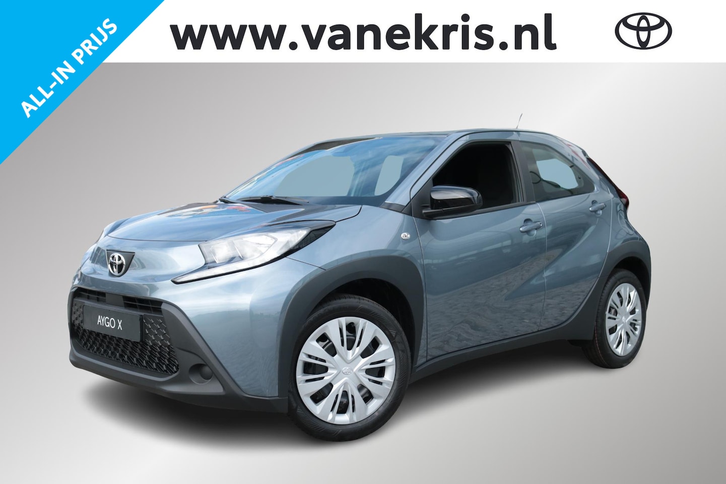 Toyota Aygo X - 1.0 VVT-i MT Play Apple carplay, Android auto, Nieuw, Snel leverbaar! - AutoWereld.nl