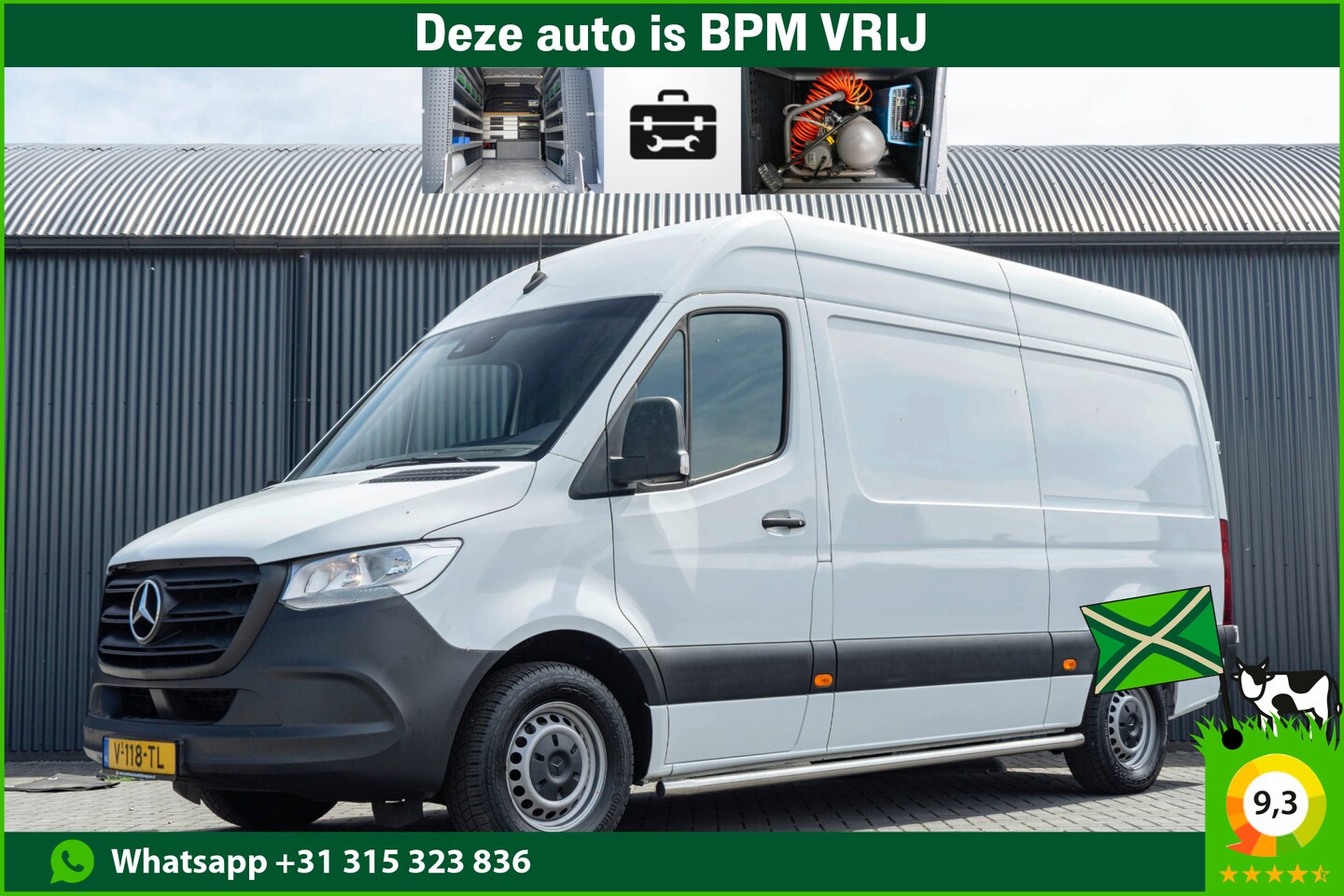 Mercedes-Benz Sprinter - 311CDI | Camera | CarPlay | Inrichting | Omvormer | Oprijplaat | Climate | Euro 6 - AutoWereld.nl