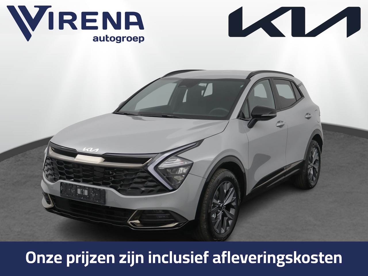 Kia Sportage - 1.6 T-GDi Hybrid Dark Edition - Prijs incl. Inruilpremie - Navigatie - Stoel-/stuurverwarm - AutoWereld.nl