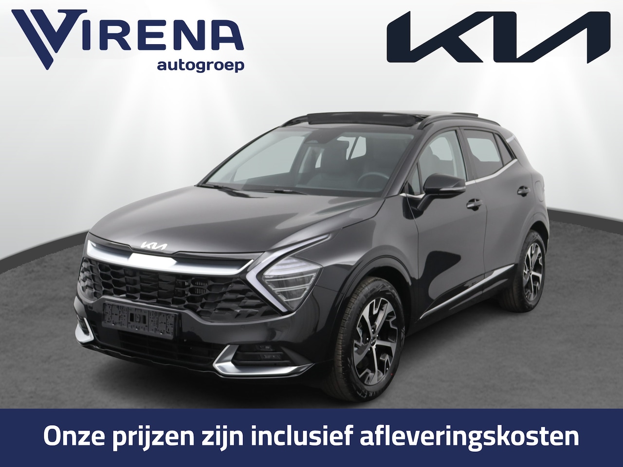 Kia Sportage - 1.6 T-GDi Hybrid DynamicPlusLine - Prijs incl. Inruilpremie - Navigatie - Schuif-/kantelda - AutoWereld.nl