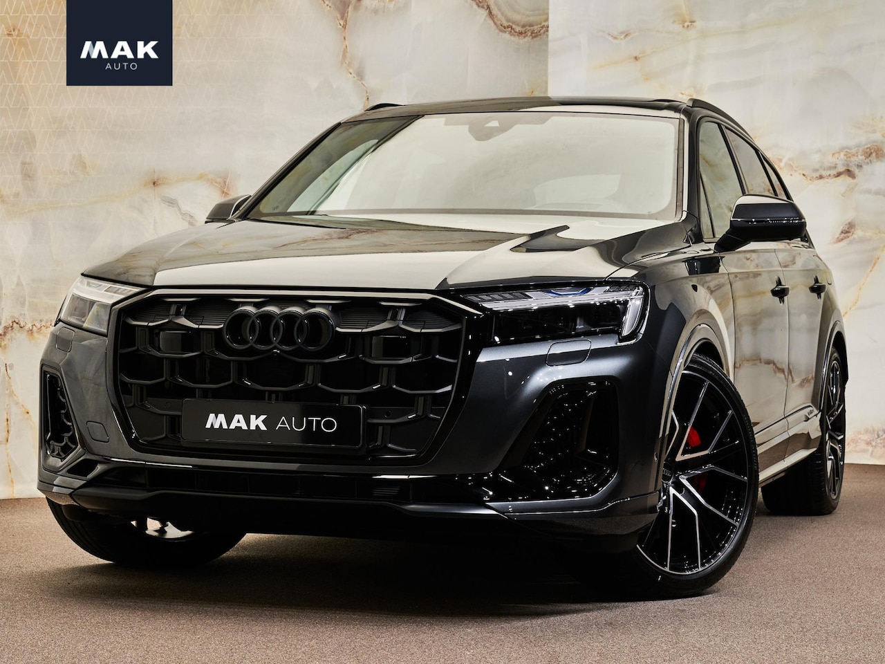 Audi Q7 - 60 TFSI e quattro Pro Line S Competition 60 TFSI e Quattro Pro Line S Competition, pano, 4W-best, massage, B&O, OLED, S sportstoele - AutoWereld.nl