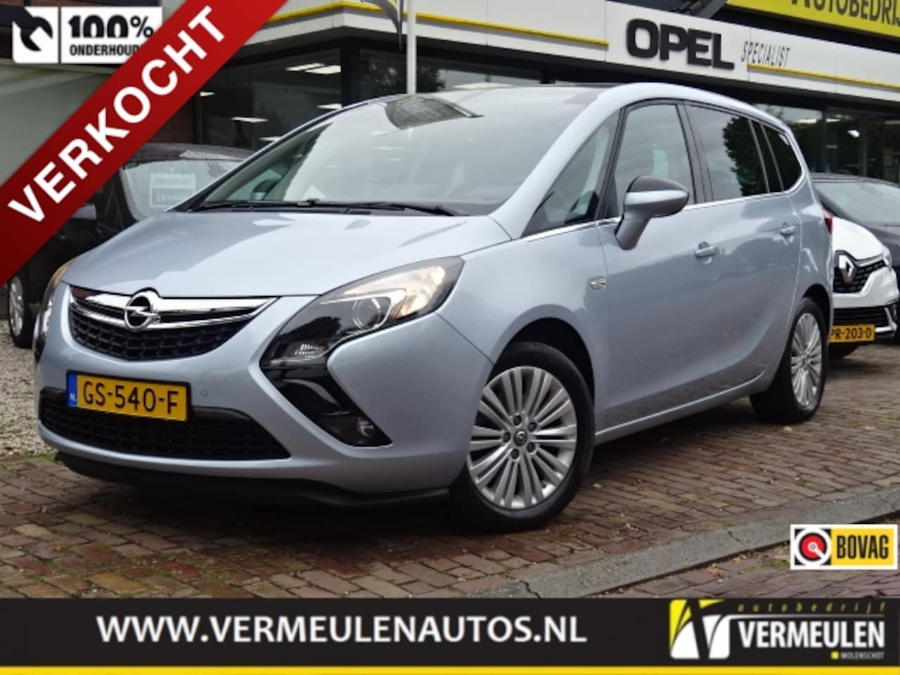 Opel Zafira Tourer - Tourer 1.4 Turbo 140PK Business+ Automaat 17"/ Clima/ Navi/ Panorama/ 7-Persoons/ NL auto - AutoWereld.nl