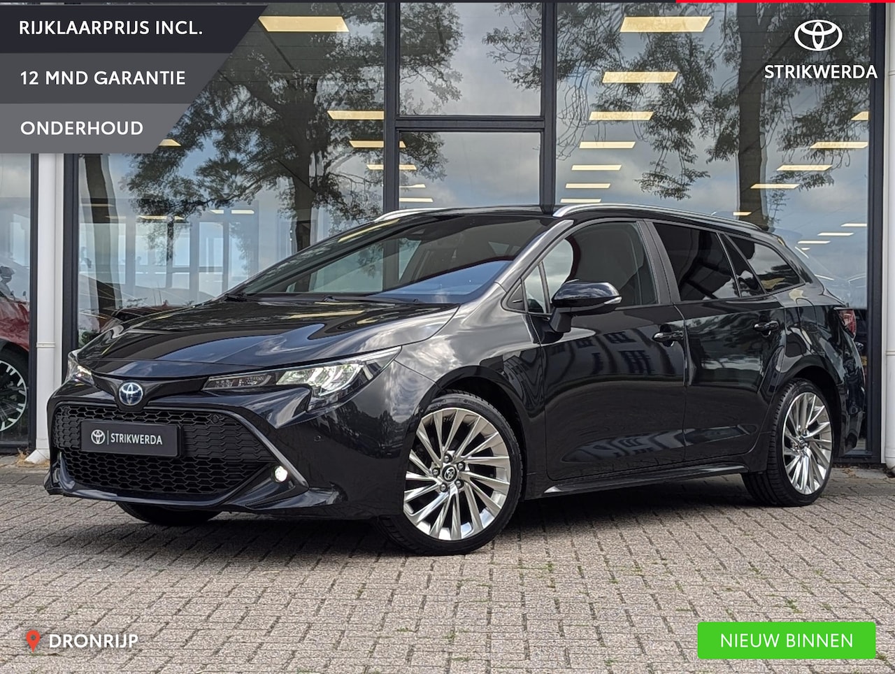Toyota Corolla - 1.8 Hybrid Dynamic Plus | Stoel- stuurverwarming | Elektrische kofferklep | Lexus 18" LM | - AutoWereld.nl