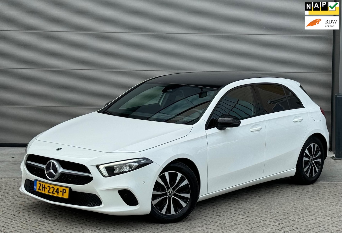Mercedes-Benz A-klasse - A 180 136pk AUT 2019 Wit NAP CAMERA - AutoWereld.nl